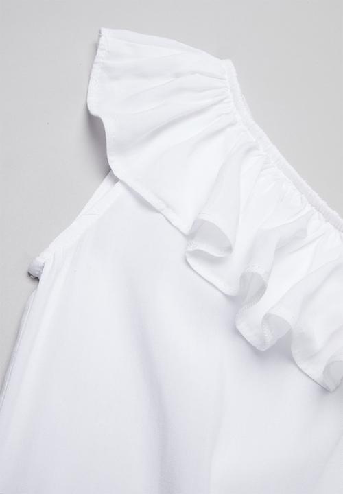 Superbalist - Woven sleeveless top - white