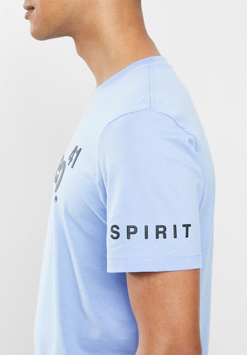 JEEP - Logo print tee - blue