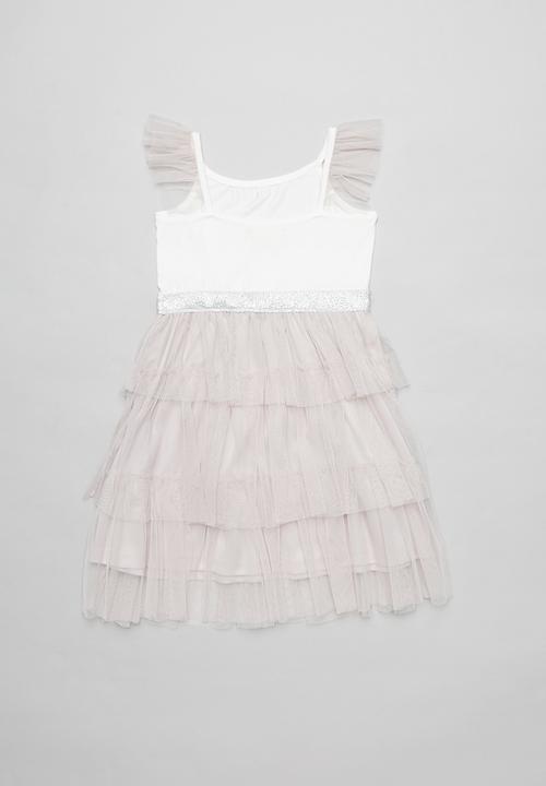 Superbalist Kids - Sequin detail dress - milk
