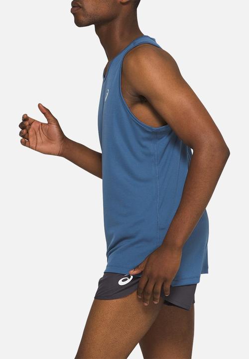 Asics Tiger - Silver singlet - grand shark