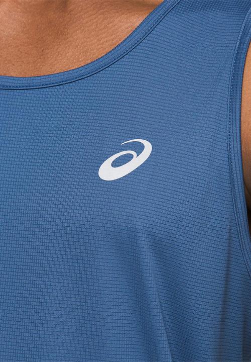 Asics Tiger - Silver singlet - grand shark