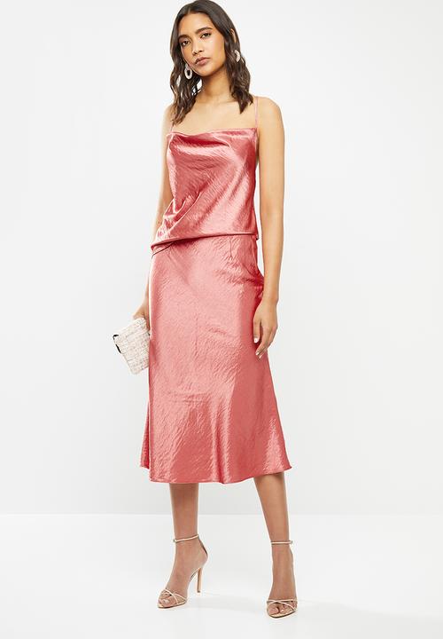 Glamorous - Midi skirt - rose