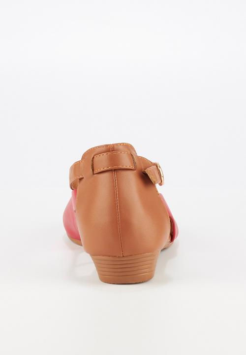 Butterfly Feet - Cardi sandal - red