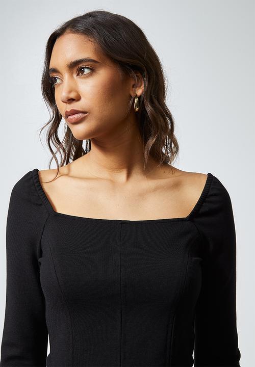 Superbalist - Ponti corset top - black