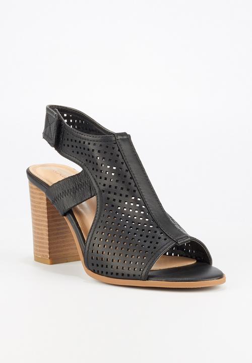 Butterfly Feet - Dutch heel - black