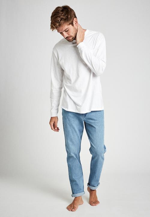 Cotton On - Tapered leg jean - weekday blue