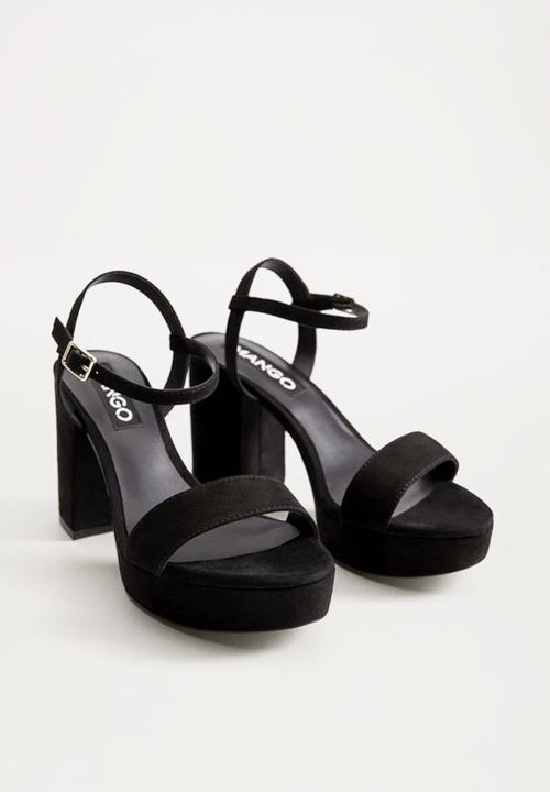 MANGO - Adore heel - black