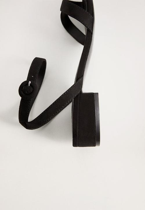MANGO - Lucas sandal - black