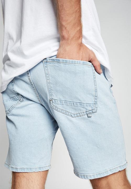 Cotton On - Straight short - bondi blue