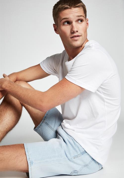 Cotton On - Straight short - bondi blue