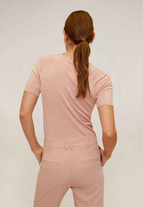 MANGO - Almas sweater - pink