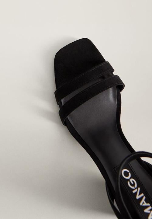 MANGO - Bomb heel - black