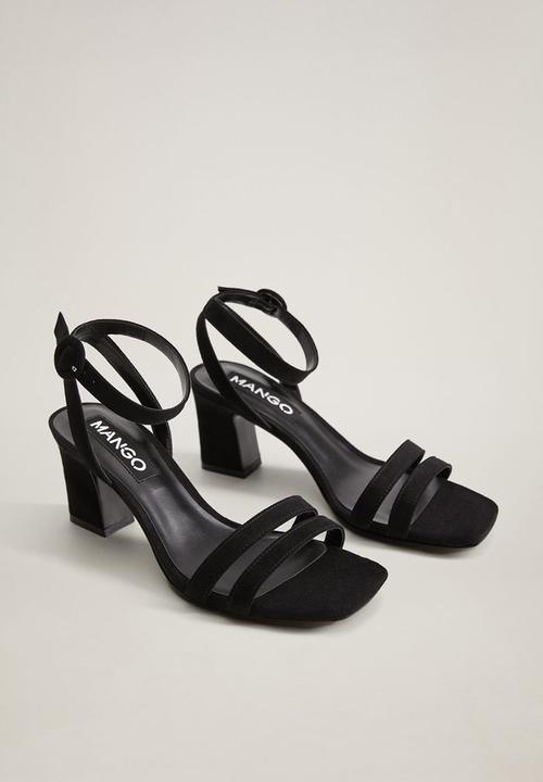 MANGO - Bomb heel - black