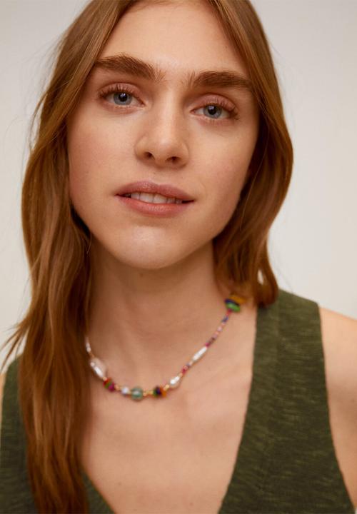 MANGO - Saeta top - khaki