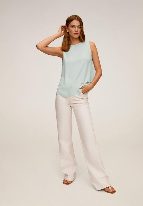 MANGO - Maracuya blouse - green