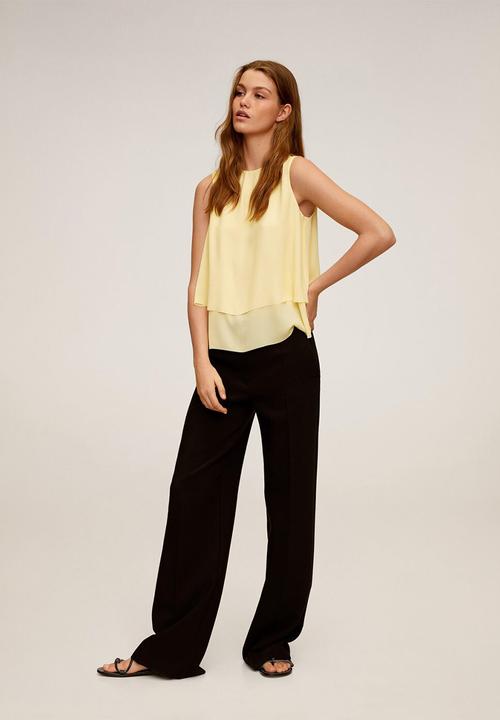 MANGO - Maracuya blouse - yellow