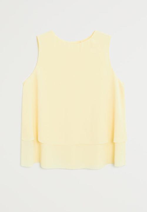 MANGO - Maracuya blouse - yellow