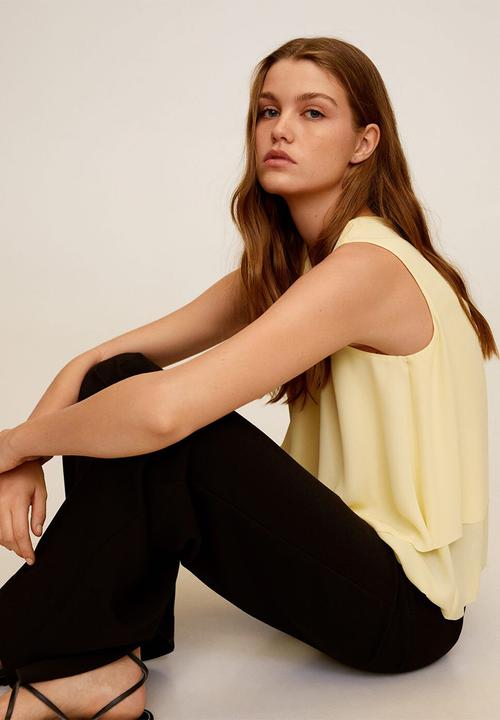 MANGO - Maracuya blouse - yellow