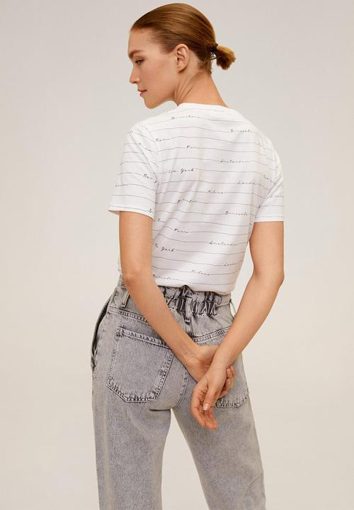 MANGO - Chalove T-shirt - white