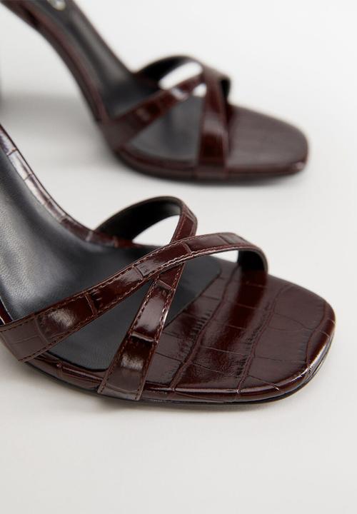 MANGO - Heaven heel - dark red