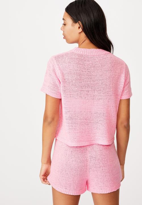 Cotton On - Summer lounge short -strawberry