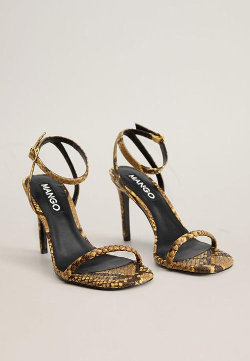 MANGO - Lali heel - light pastel yellow