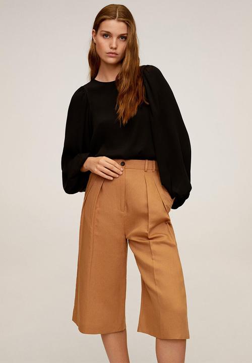 MANGO - Volume blouse - black