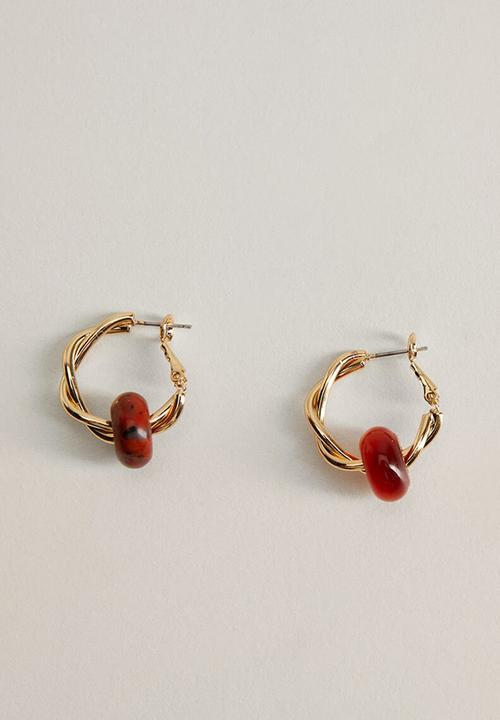 MANGO - Soren earrings - gold
