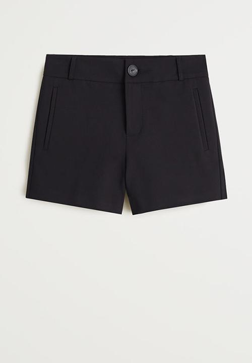 MANGO - Shorts nina - black