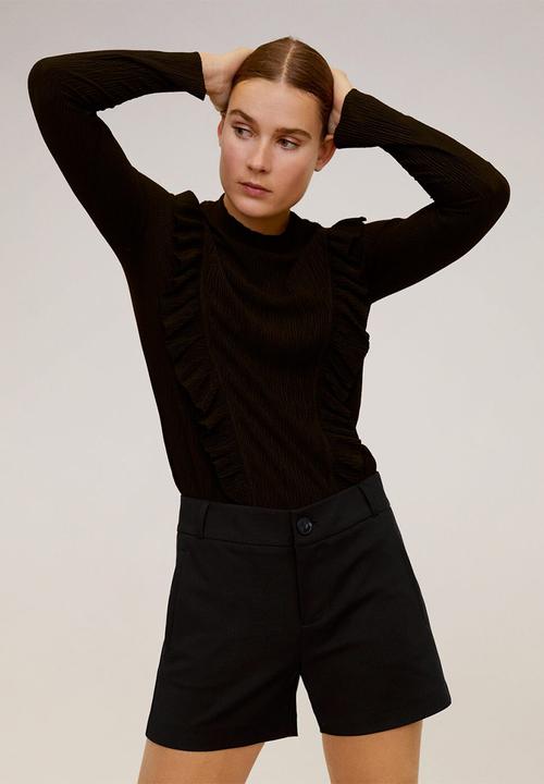 MANGO - Shorts nina - black