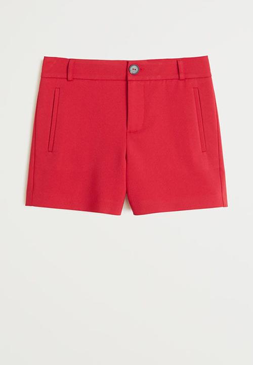 MANGO - Shorts nina - red