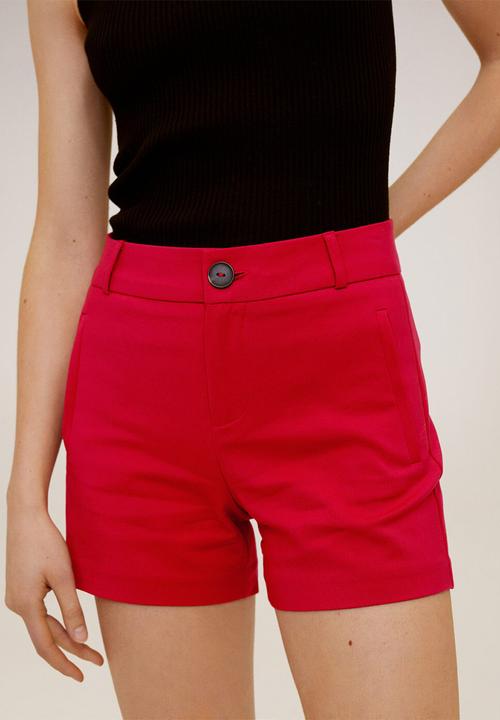 MANGO - Shorts nina - red
