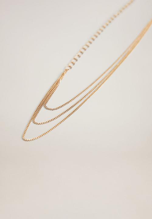 MANGO - Trudel necklace - gold