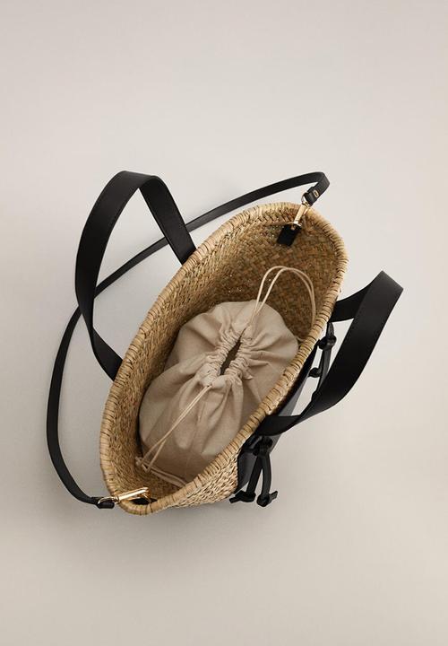 MANGO - Toscana bag - black