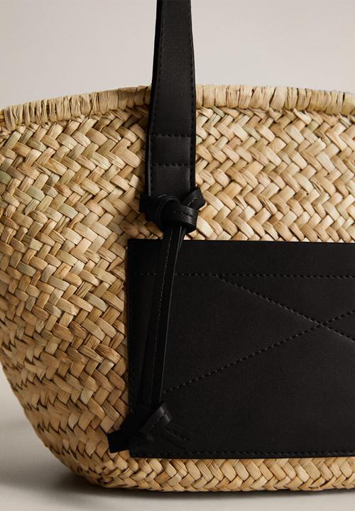 MANGO - Toscana bag - black