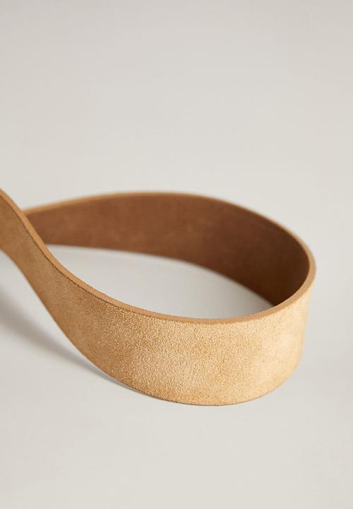MANGO - Madeira belt - brown