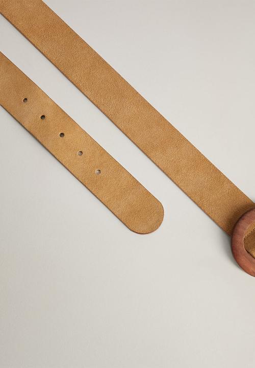 MANGO - Madeira belt - brown