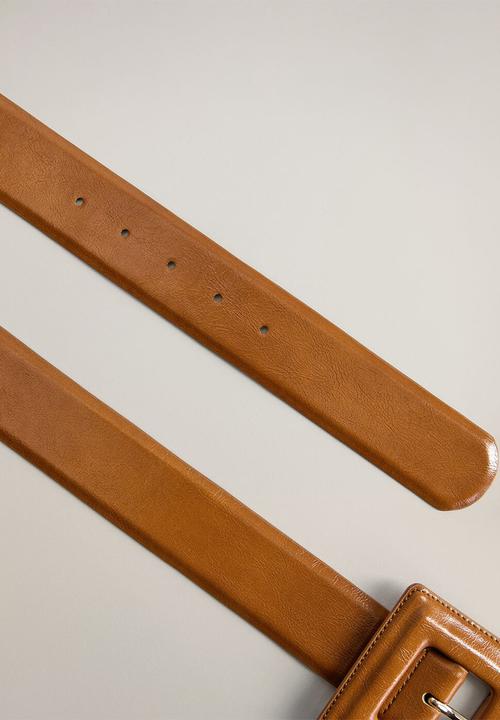 MANGO - Lovi belt - brown