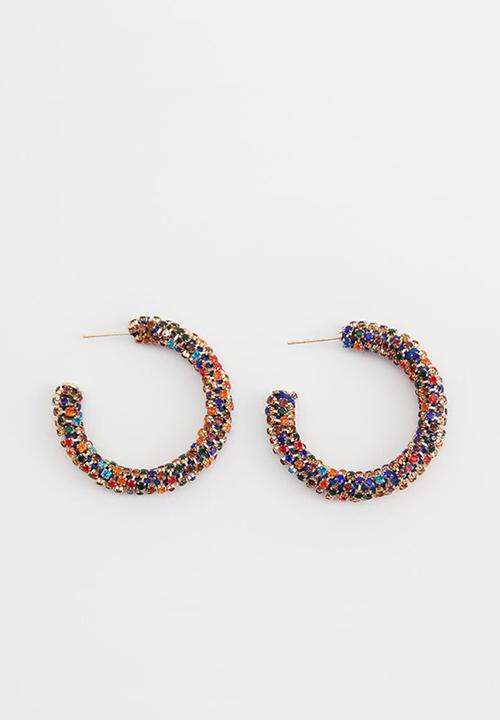 MANGO - Earrings fergie - multi