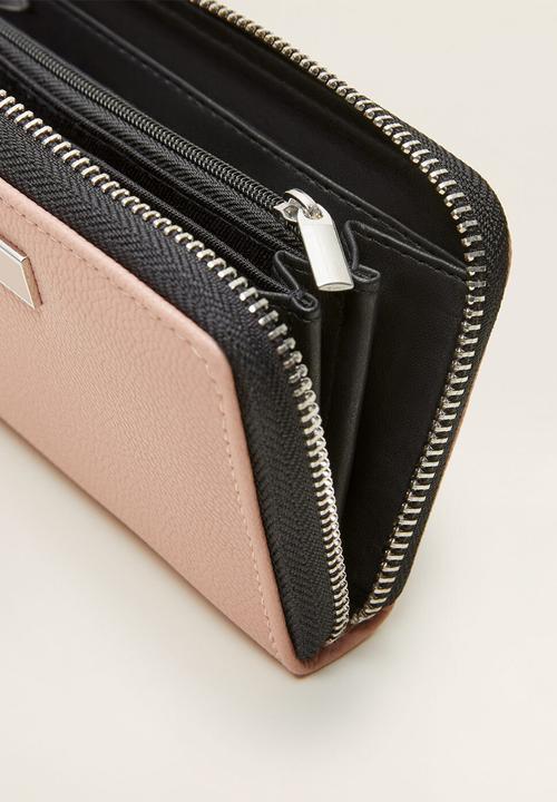 MANGO - Badu wallet - light pastel pink