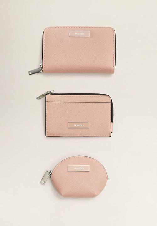 MANGO - Badu purse - light pastel pink