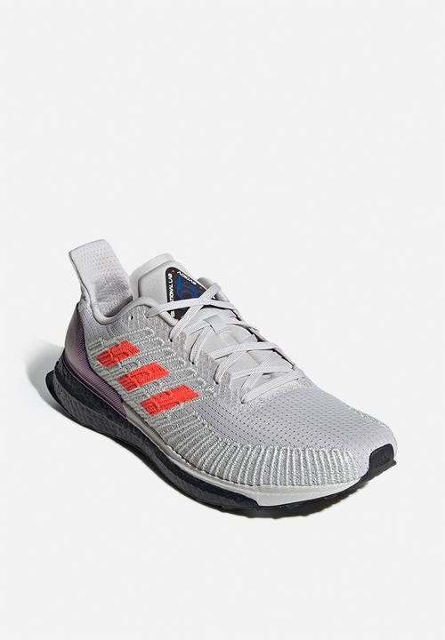 adidas Performance - Solar boost st 19 - grey one / solar red / cloud white