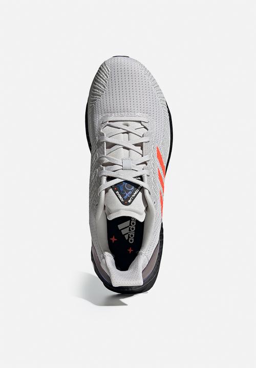 adidas Performance - Solar boost st 19 - grey one / solar red / cloud white