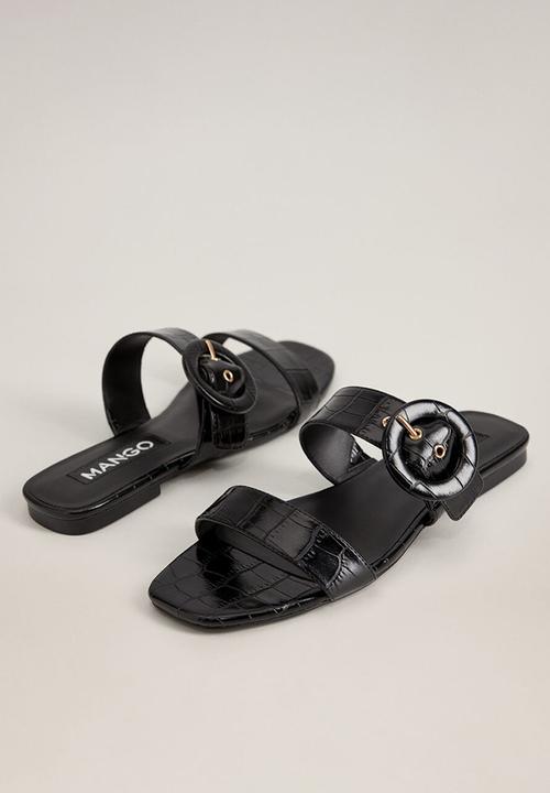 MANGO - Basilia sandal - black