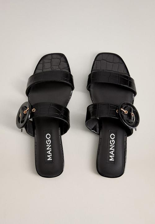 MANGO - Basilia sandal - black