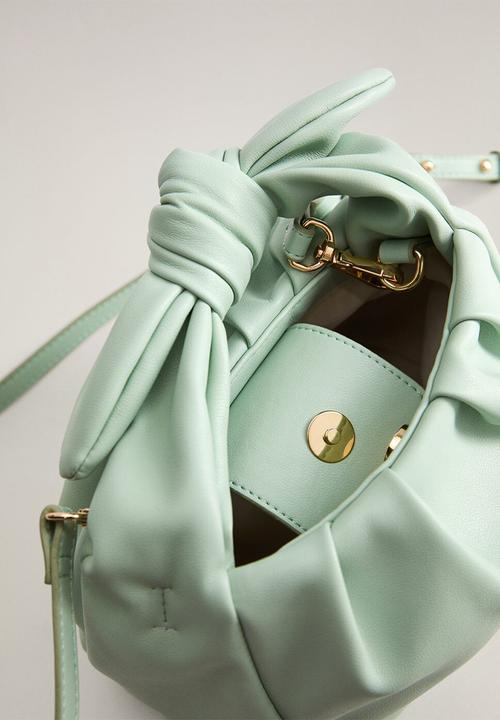 MANGO - Dori bag - light pastel green