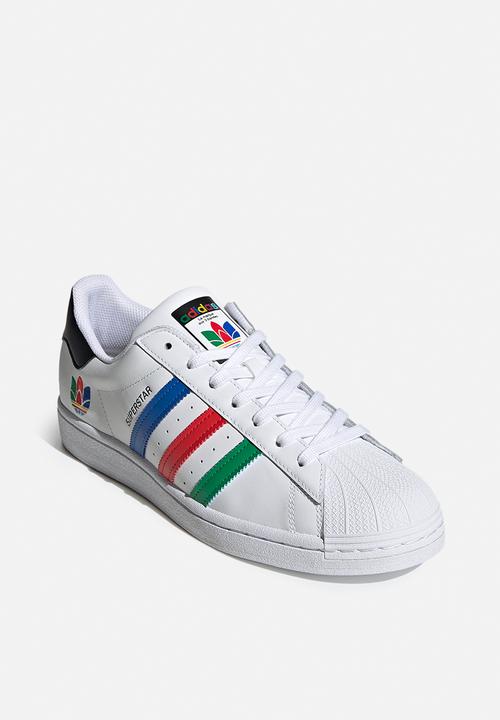 adidas Originals - Superstar - ftwr white/green/core black