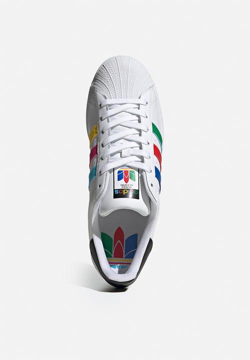 adidas Originals - Superstar - ftwr white/green/core black