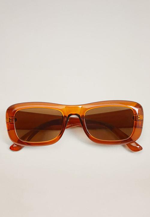 MANGO - Cassie sunglasses - rust & copper