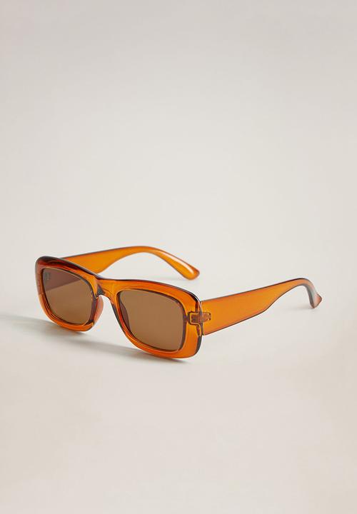 MANGO - Cassie sunglasses - rust & copper